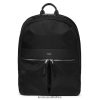 KNOMO Laptop Bag - KNOMO Beauchamp 14'' Laptop Backpack Black/Silver Hardware B2R0P019 Bags