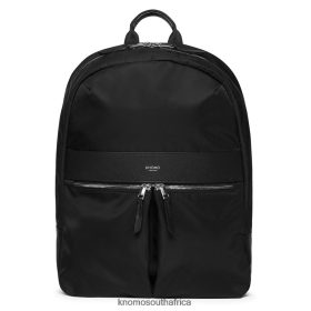 KNOMO Laptop Bag - KNOMO Beauchamp 14'' Laptop Backpack Black/Silver Hardware B2R0P019 Bags