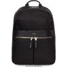 KNOMO Laptop Bag - KNOMO Laptop Backpack - 14'' Black/Gold Hardware B2R0P016 Bags