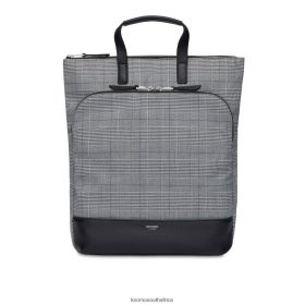 KNOMO Laptop Bag - KNOMO Laptop Tote Backpack - 15'' Grey/Black B2R0P04 Bags