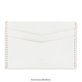 KNOMO Laptop Bag - KNOMO Slimline Leather Cardholder White B2R0P073 New Forest Collection