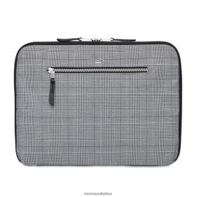 KNOMO Messenger Bag - KNOMO Tech Organiser for Work - 13'' Grey/Black B2R0P060 Travel Accessories